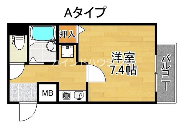 住ノ江駅 徒歩10分 4階の物件間取画像